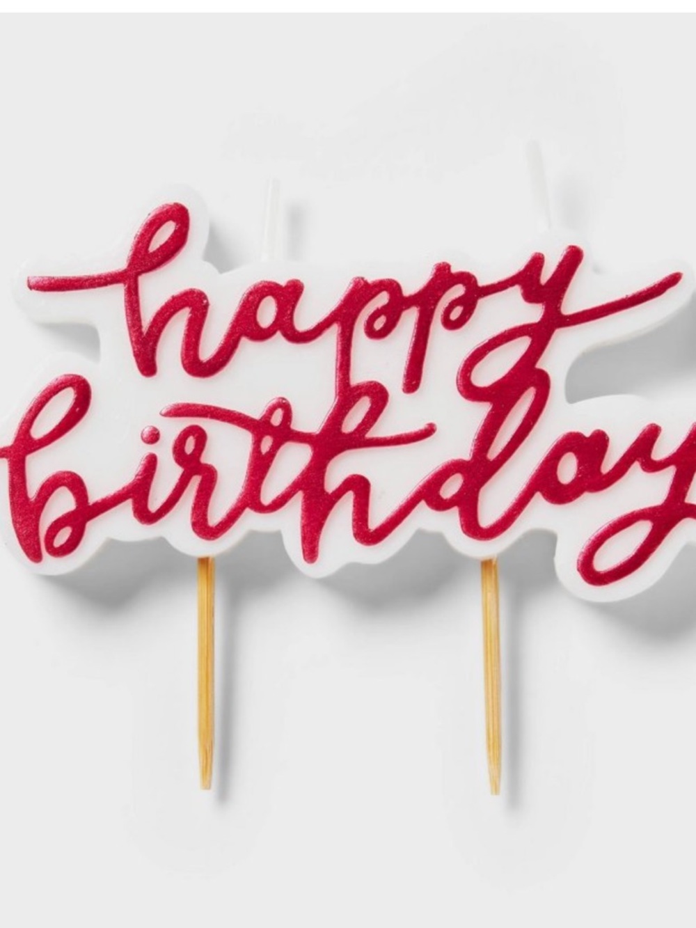 🔵 Hot Pink Happy Birthday Candle - Spritz™ NEW in box